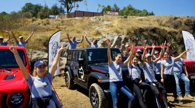 Edomex: Jeep ayudó a limpiar la Presa Madín (publimetro)